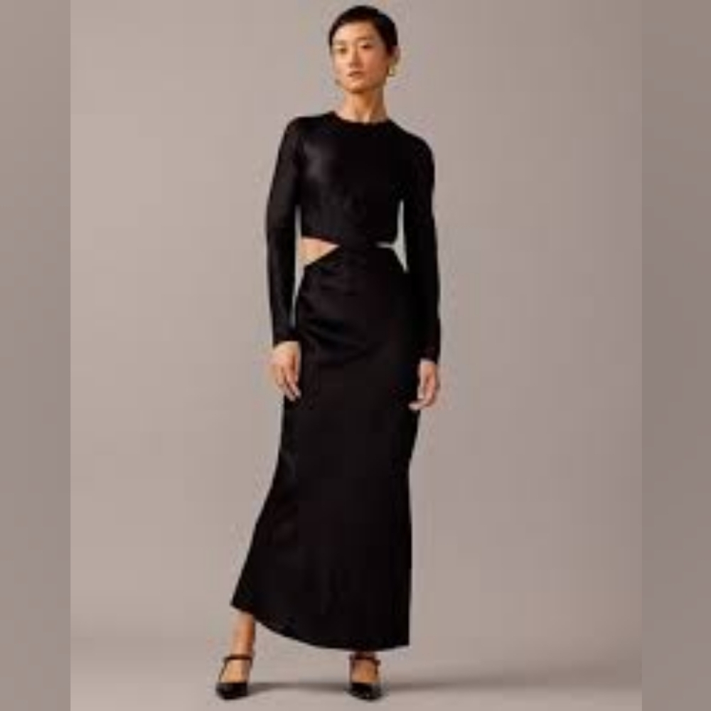 NWT J. Crew X Anna October Cut Out Slip Dress - 2